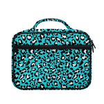 Turquoise Leopard Print Briefcase Bible Bag