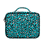 Turquoise Leopard Print Briefcase Bible Bag