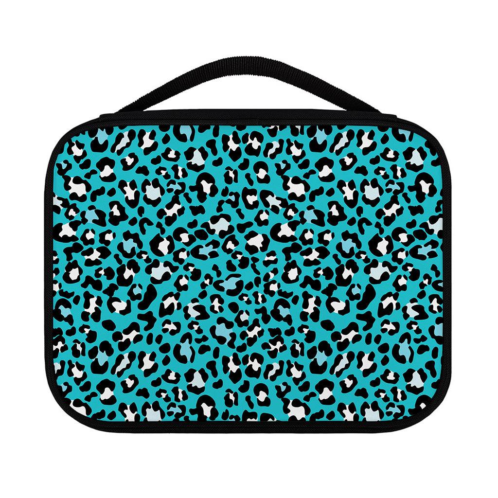 Turquoise Leopard Print Classic Bible Case