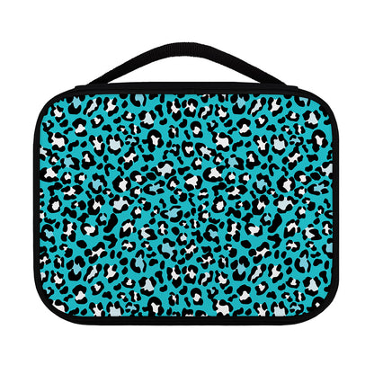 Turquoise Leopard Print Classic Bible Case