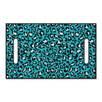 Turquoise Leopard Print Golf Cart Seat Cover
