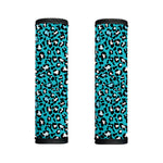 Turquoise Leopard Print Handle Covers