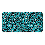 Turquoise Leopard Print Towel