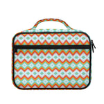 Turquoise Native American Pattern Print Briefcase Bible Bag