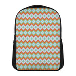 Turquoise Native American Pattern Print Casual Backpack