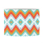 Turquoise Native American Pattern Print Drum Lamp Shade