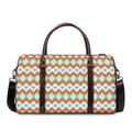 Turquoise Native American Pattern Print Duffel Bag