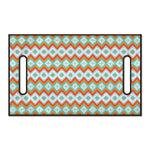 Turquoise Native American Pattern Print Golf Cart Seat Cover