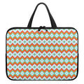 Turquoise Native American Pattern Print Laptop Sleeve With Handle