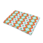 Turquoise Native American Pattern Print Pet Cooling Mat Cover