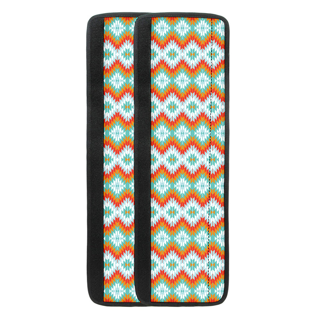 Turquoise Native American Pattern Print Refrigerator Handle Covers
