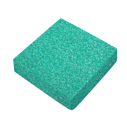 Turquoise (NOT Real) Glitter Print Outdoor Seat Cushion Cover