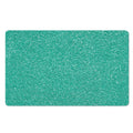 Turquoise (NOT Real) Glitter Print Polyester Doormat