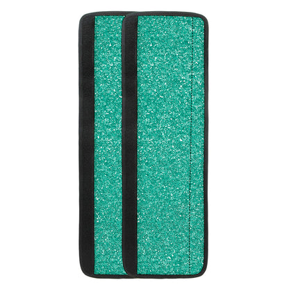 Turquoise (NOT Real) Glitter Print Refrigerator Handle Covers