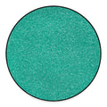 Turquoise (NOT Real) Glitter Print Round Floor Mat