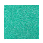 Turquoise (NOT Real) Glitter Print Silk Bandana
