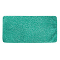 Turquoise (NOT Real) Glitter Print Towel