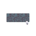 Turquoise Paisley Pattern Print Extended Mouse Pad