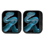 Turquoise Snake Print Handle Covers