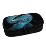 Turquoise Snake Print Insulin Cooler Travel Case