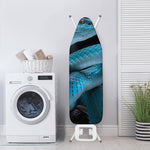 Turquoise Snake Print Ironing Board Cover