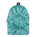 Turquoise Tie Dye Print School Backpack