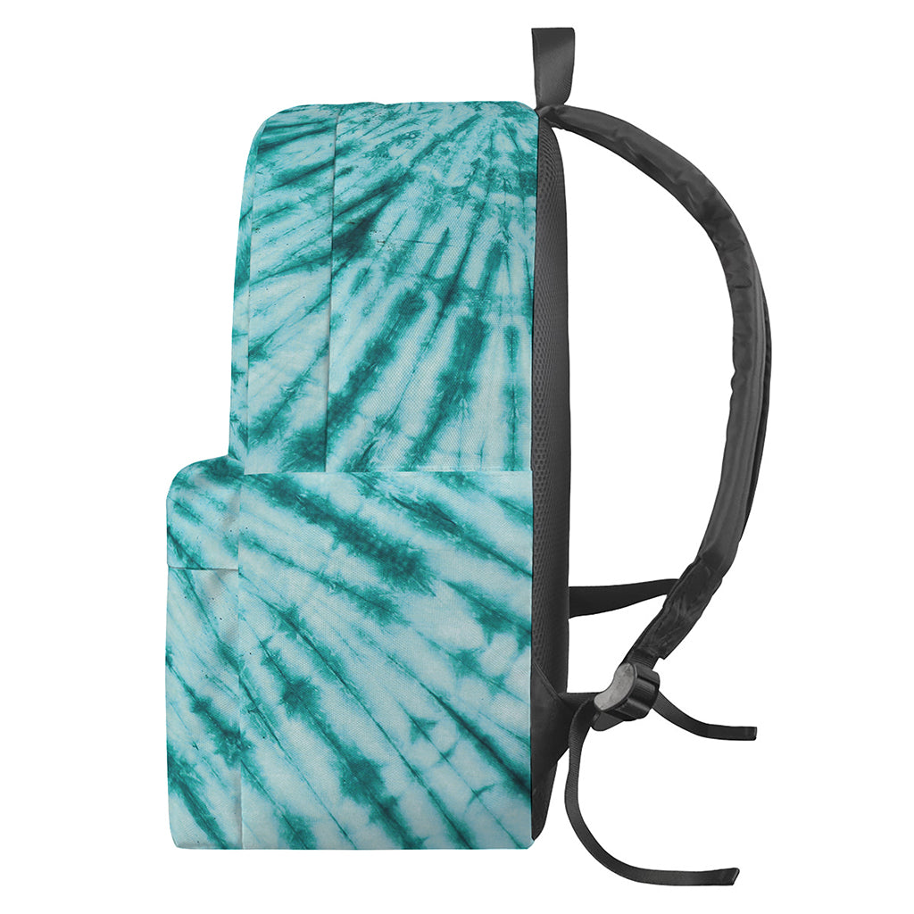 Turquoise Tie Dye Print Backpack