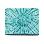 Turquoise Tie Dye Print Bifold Wallet