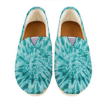 Turquoise Tie Dye Print Casual Shoes