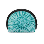 Turquoise Tie Dye Print Coin Purse