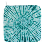Turquoise Tie Dye Print Hand Towel