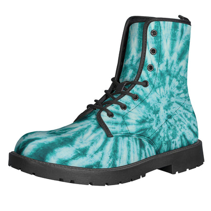 Turquoise Tie Dye Print Backpack