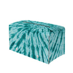 Turquoise Tie Dye Print Leather Tissue Box Cover