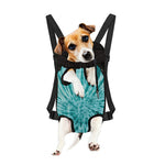Turquoise Tie Dye Print Pet Carrier Backpack