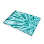 Turquoise Tie Dye Print Pet Cooling Mat Cover