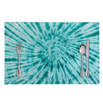 Turquoise Tie Dye Print Placemat