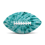 Turquoise Tie Dye Print Rugby Ball