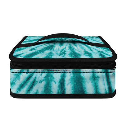 Turquoise Tie Dye Print Small Lunch Bag