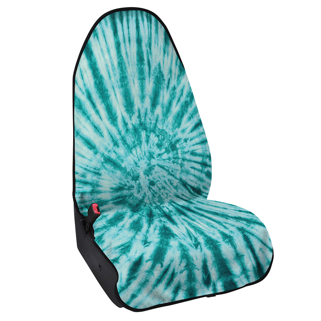Turquoise Tie Dye Print Waterproof Car Seat Cover