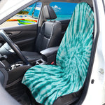 Turquoise Tie Dye Print Waterproof Car Seat Cover