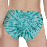 Turquoise Tie Dye Print Women's Panties