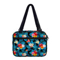 Turquoise Tropical Hawaii Pattern Print Double Strap Bible Bag
