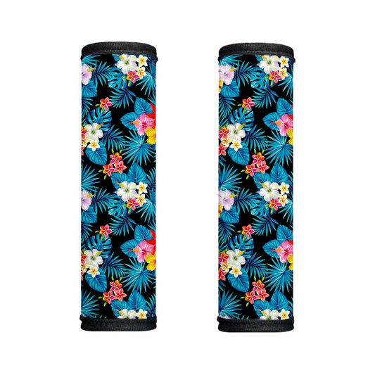 Turquoise Tropical Hawaii Pattern Print Handle Covers