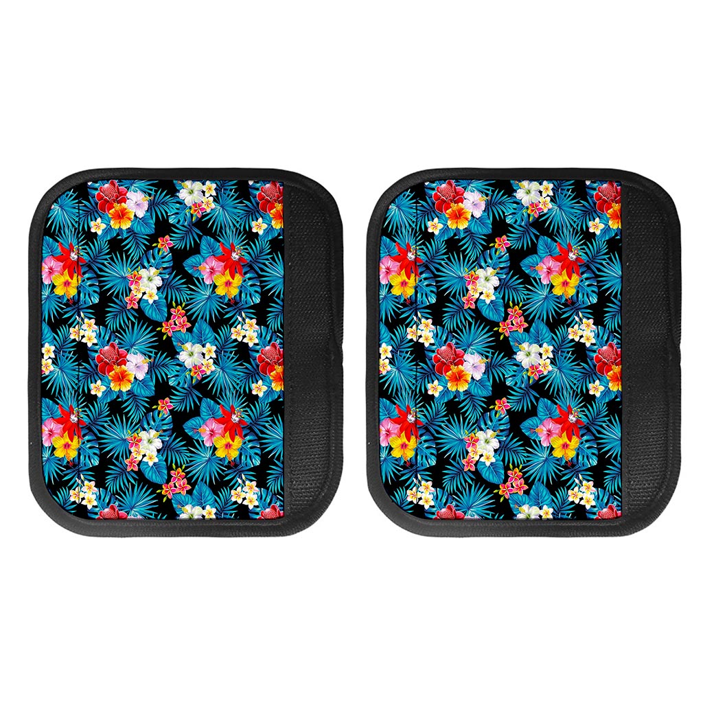 Turquoise Tropical Hawaii Pattern Print Handle Covers