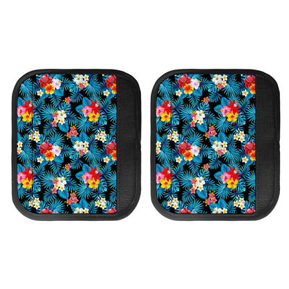 Turquoise Tropical Hawaii Pattern Print Handle Covers