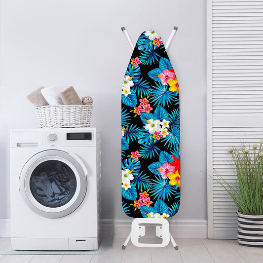 Turquoise Tropical Hawaii Pattern Print Ironing Board Cover