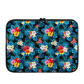 Turquoise Tropical Hawaii Pattern Print Laptop Sleeve