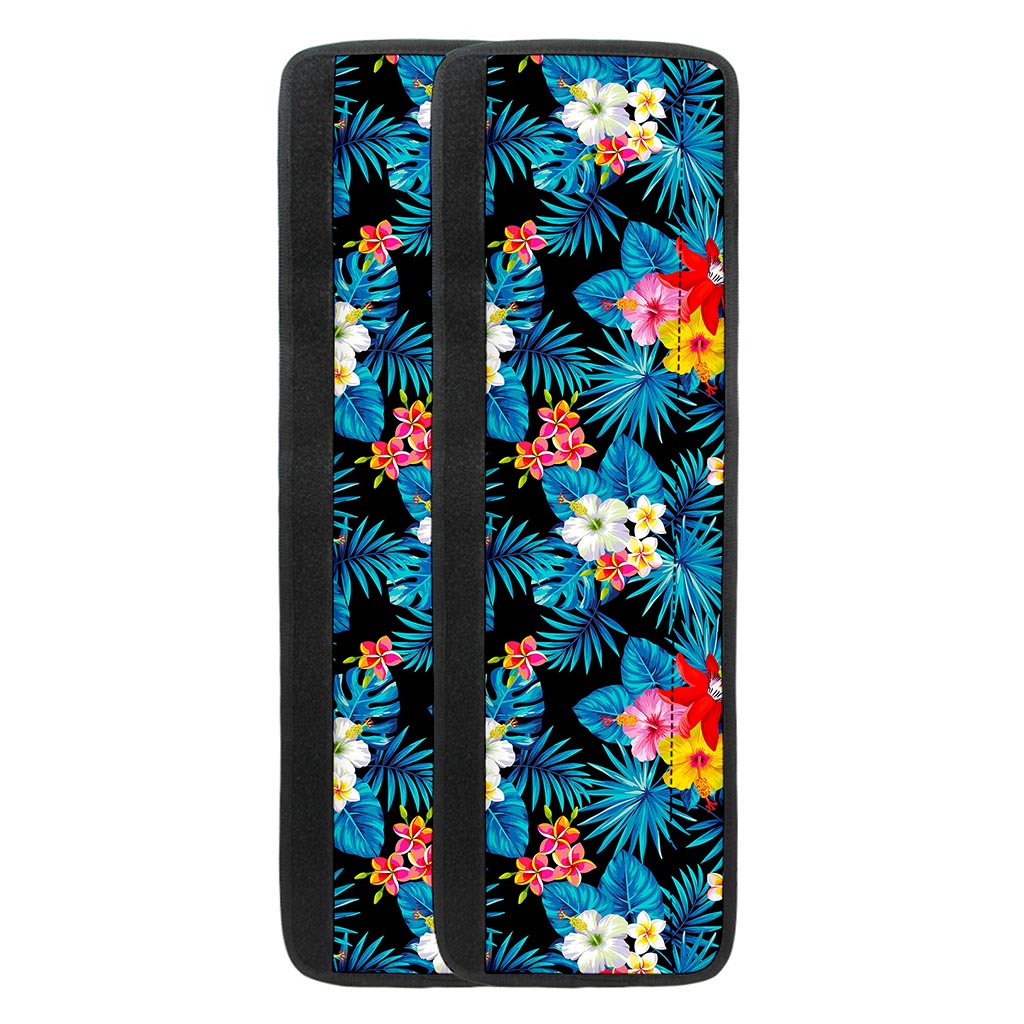 Turquoise Tropical Hawaii Pattern Print Refrigerator Handle Covers