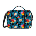 Turquoise Tropical Hawaii Pattern Print Shoulder Strap Bible Bag