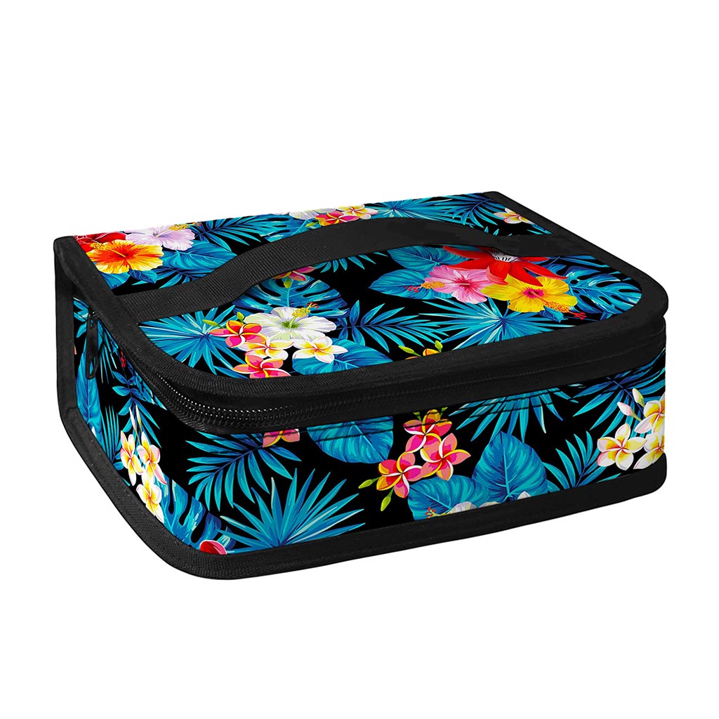 Turquoise Tropical Hawaii Pattern Print Small Lunch Bag